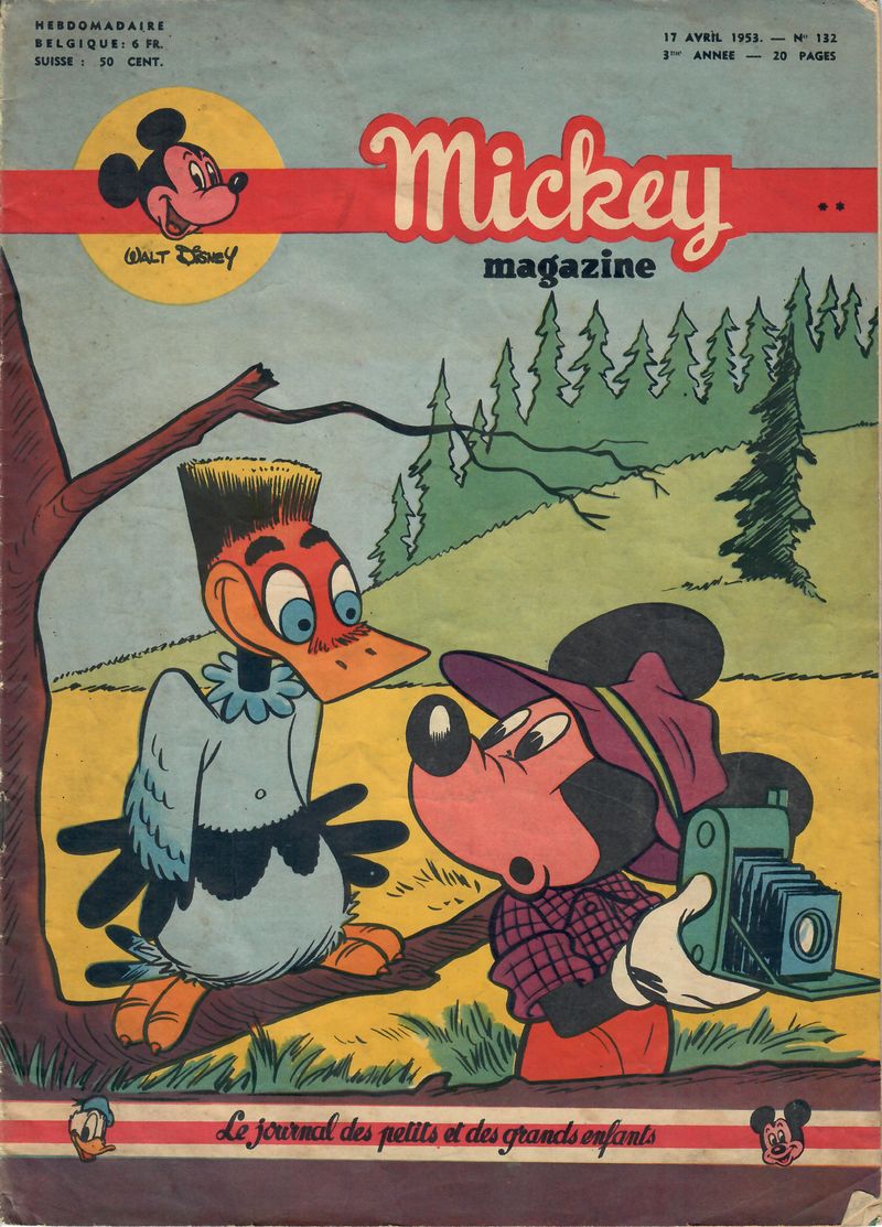 Mickey magazine n°132 - 17 avril 1953