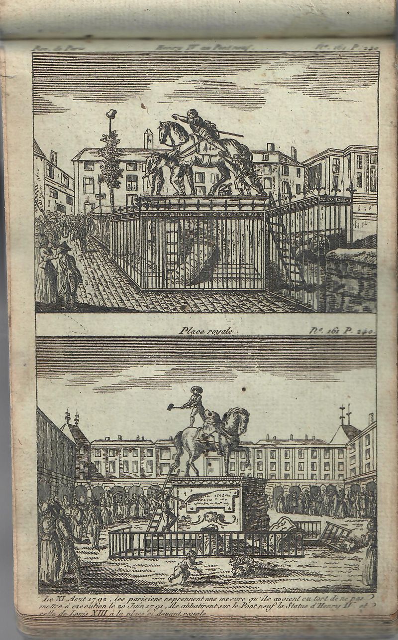 Henri IV au Pont neuf - Place royale