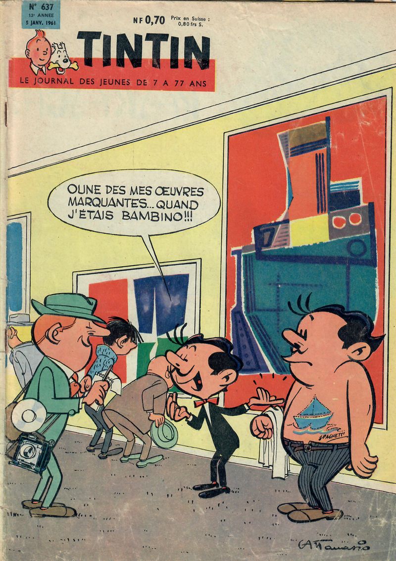 Tintin n°637 - 5 janvier 1961