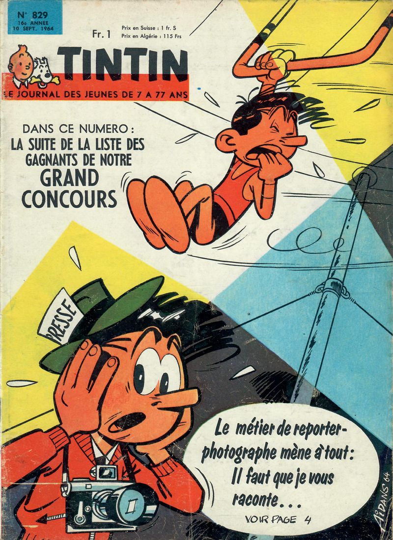 Tintin n°829 - 10 septembre 1964-09
