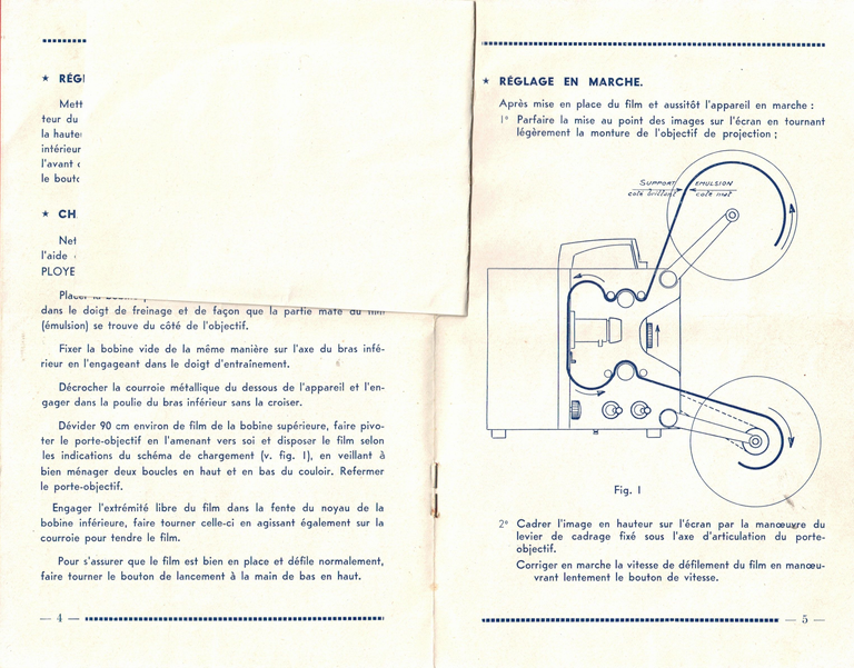 Notice Pathé-Baby 53 - pages 6-7