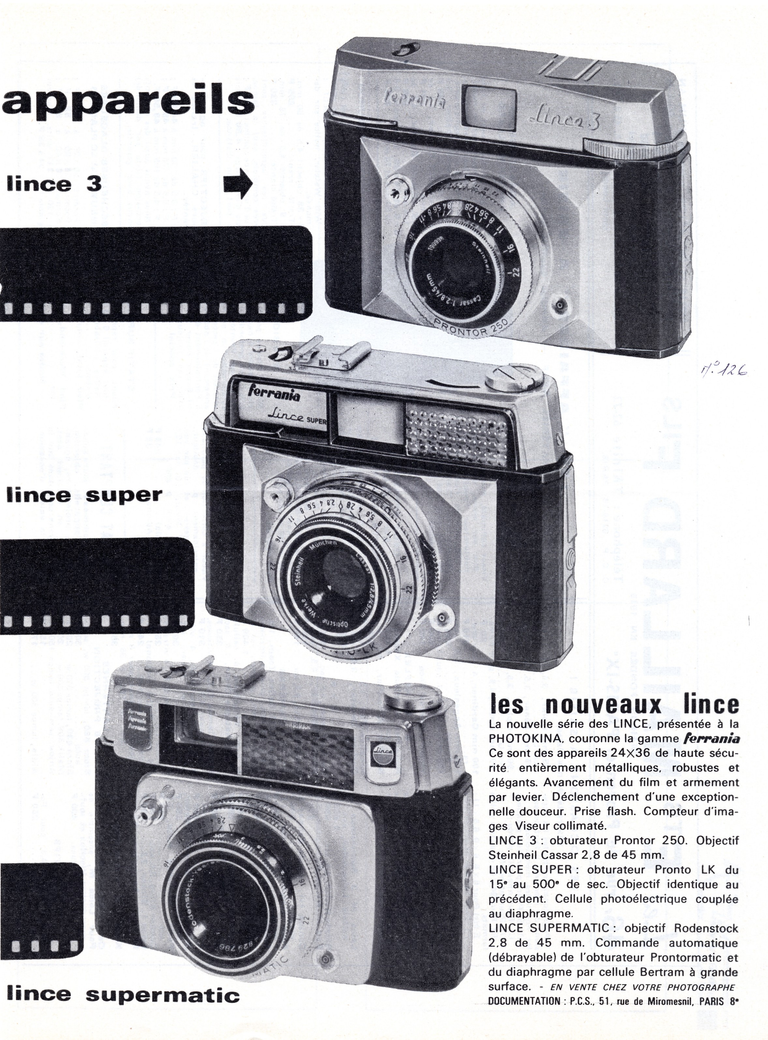 Ferrania Lince - 1957