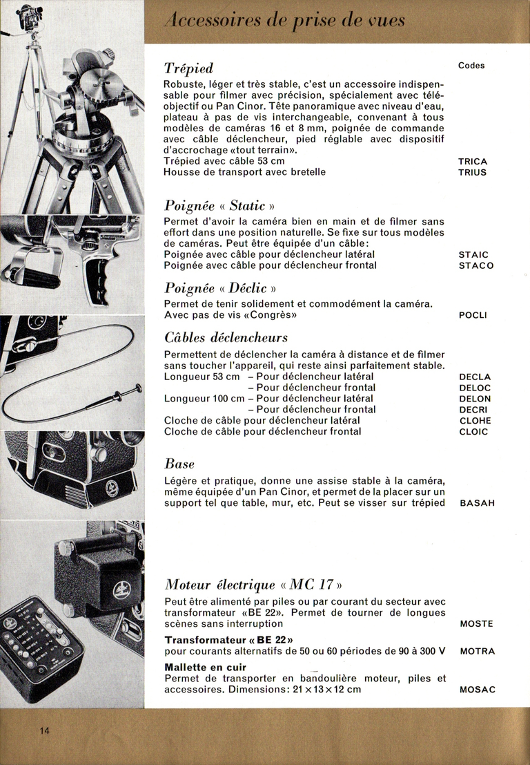 1960-11 - Paillard 16 mm - Catalogue - 5