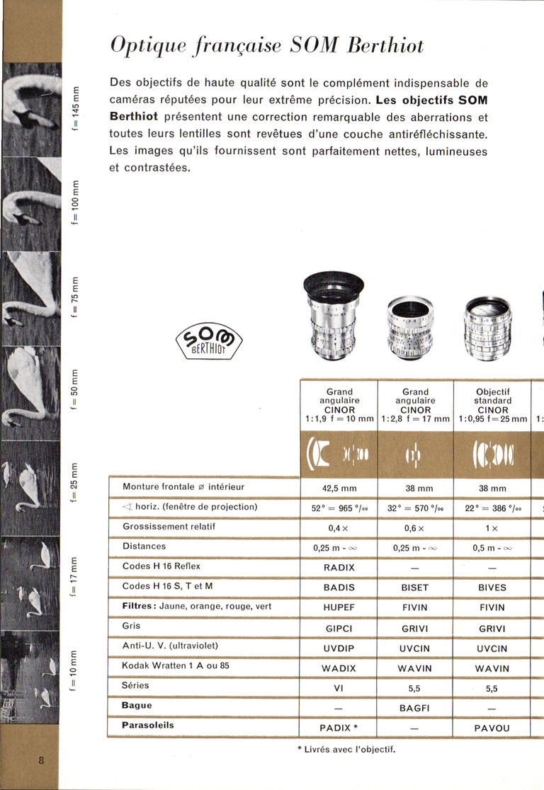 1960-11 - Paillard 16 mm - Catalogue - 10