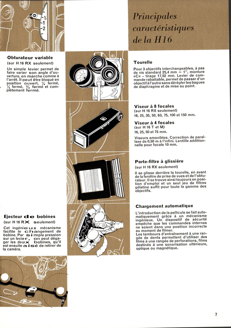 1960-11 - Paillard 16 mm - Catalogue - 12