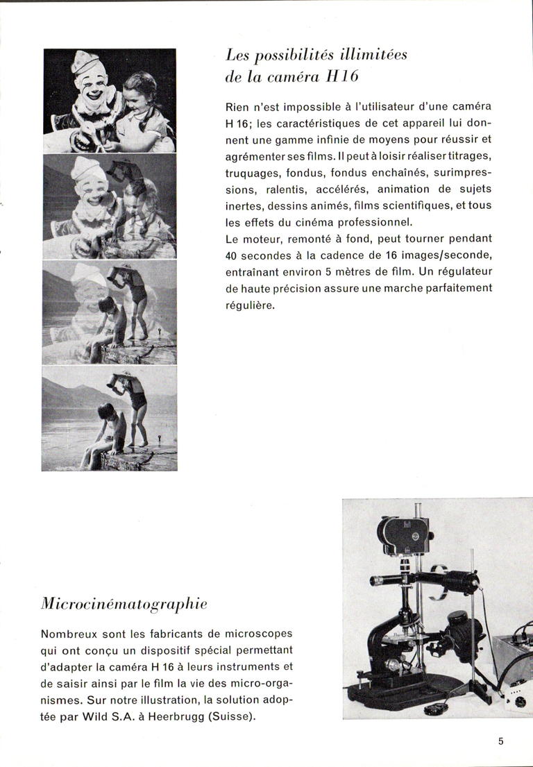 1960-11 - Paillard 16 mm - Catalogue - 14