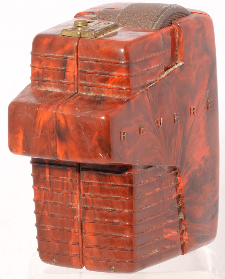 Revere model 88 dans sa belle boîte en Bakélite marron chinée