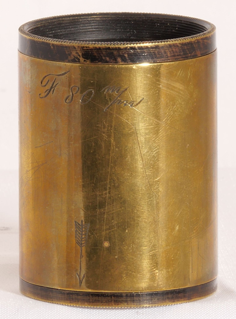 Théophile Pathé - Objectif de projection F=80 mm