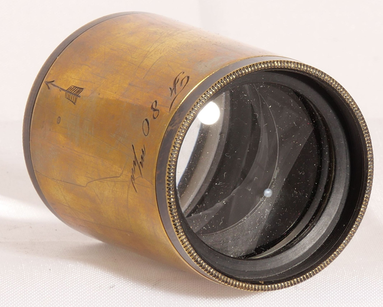 Théophile Pathé - Objectif de projection F=80 mm