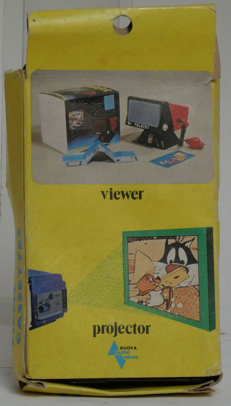 Techno Film Telejet : la cassette de film dans sa boîte