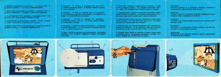 Techno Film Telejet : la notice