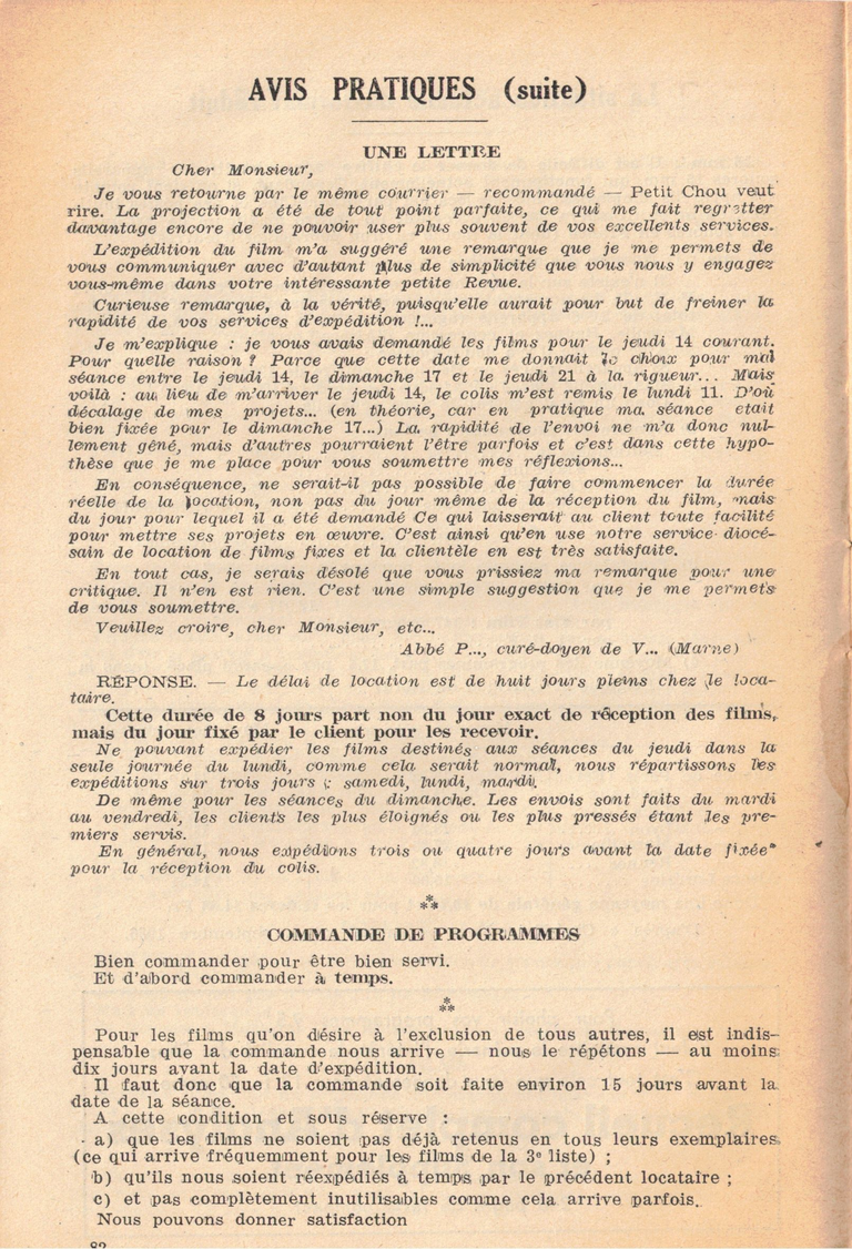 C.S.T. - Bulletin mensuel du cinéma familial et des salles d'oeuvre - mars 1937 - 6