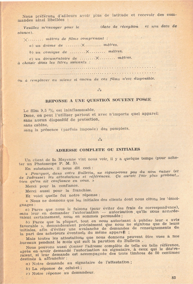 C.S.T. - Bulletin mensuel du cinéma familial et des salles d'oeuvre - mars 1937 - 7
