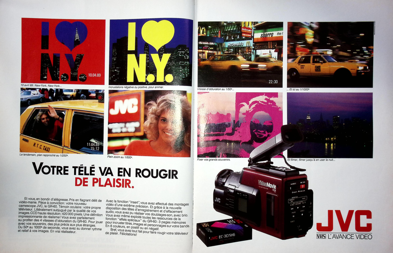 JVC caméscope GR-60- Photo - juin 1989