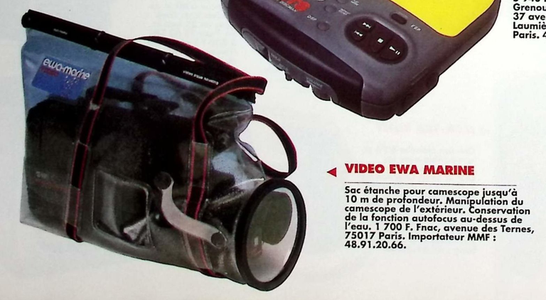 EWA Marine Video - Photo - juillet-août 1993