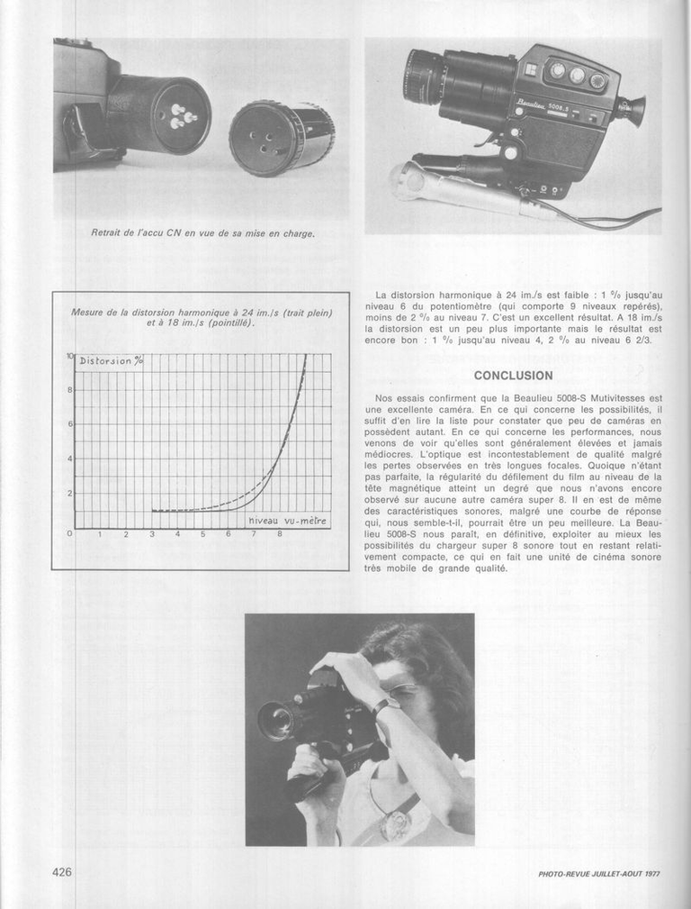 Article Beaulieu 5008 S - Photo cinéma - juillet 1977 - 5