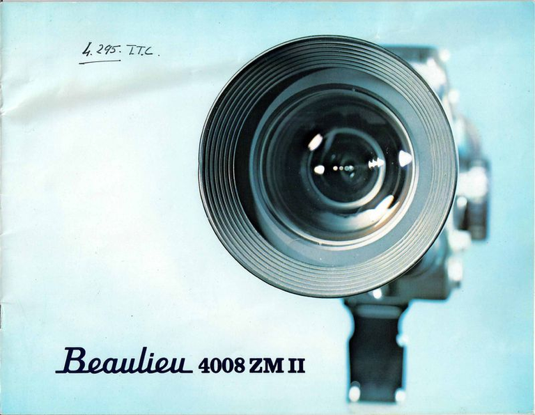 Documentation Beaulieu 4008 ZM II