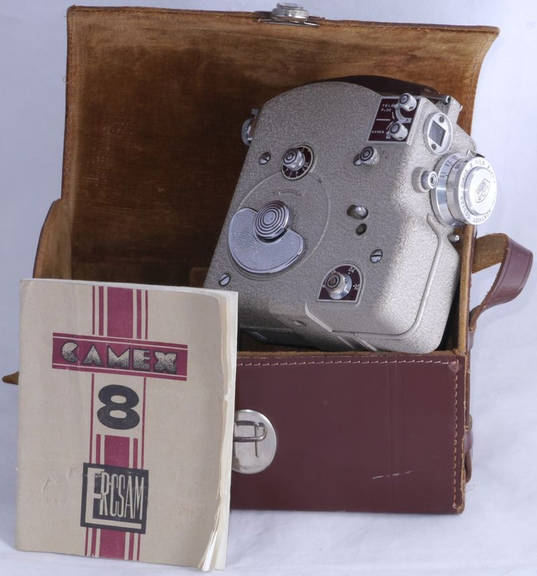 Camex G.S. 8 mm dans sa mallette avec sa notice