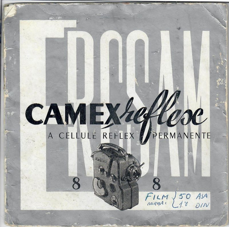 Notice de la Camex Cellule Reflex C.R. 8 mm