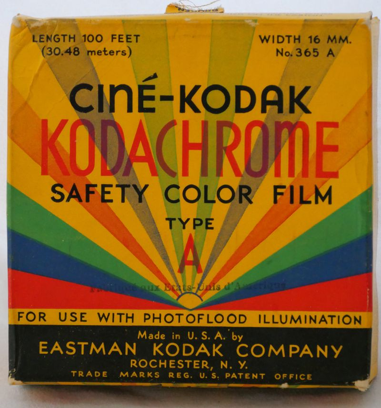 Ciné-Kodak Kodachrome Type A 16 mm - Expire en juilet 1939