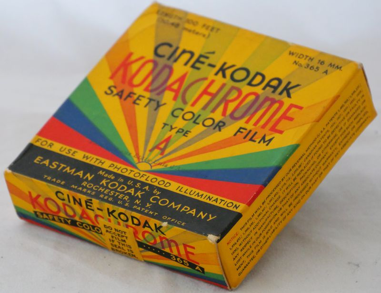 Ciné-Kodak Kodachrome Type A 16 mm - Expire en juilet 1939
