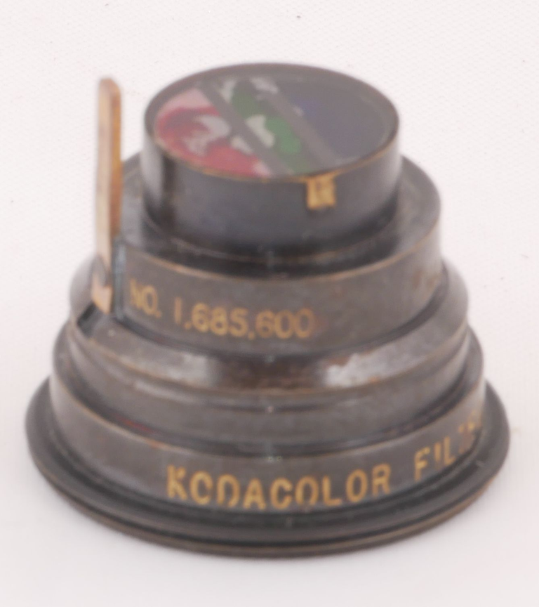 Le filtre trichrome Kodacolor