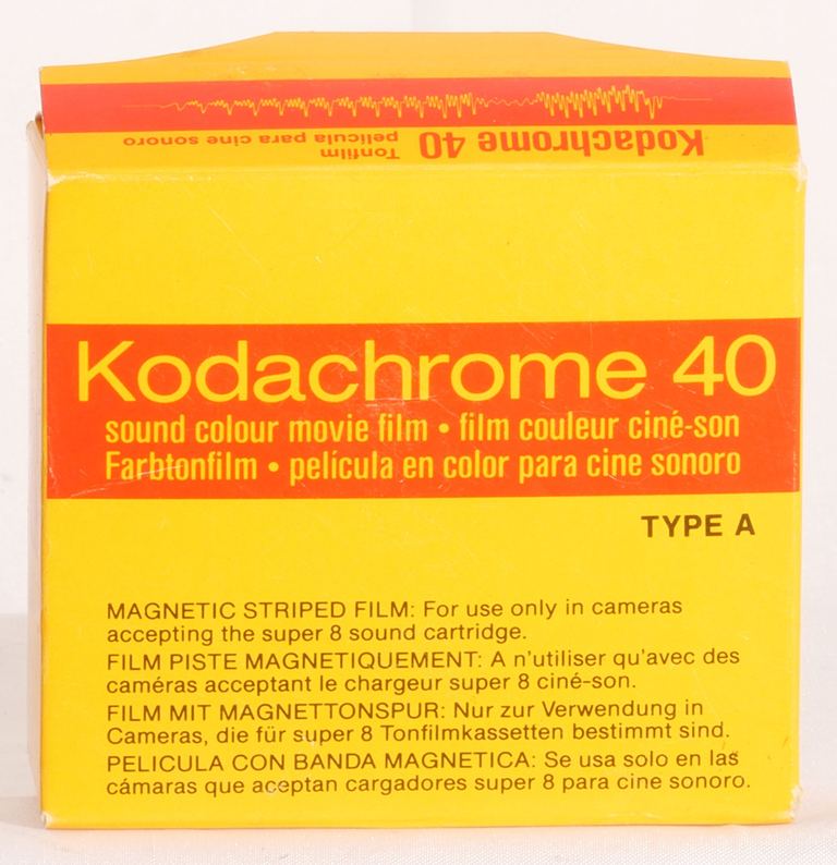 Kodak - Kodachrome 40 Type A sonore - expiration septembre 1989