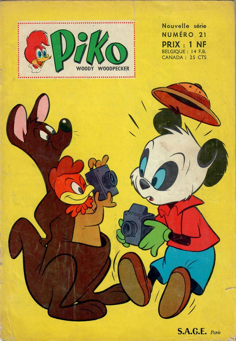Piko Woody Woodpecker n°21- 5 septembre 1962