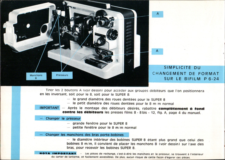 P6-24 Super 8 et Bifilm - Notice - 16
