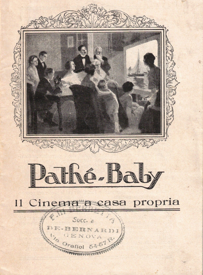 1926 - Catalogue Pathé-Baby italien - couverture 1