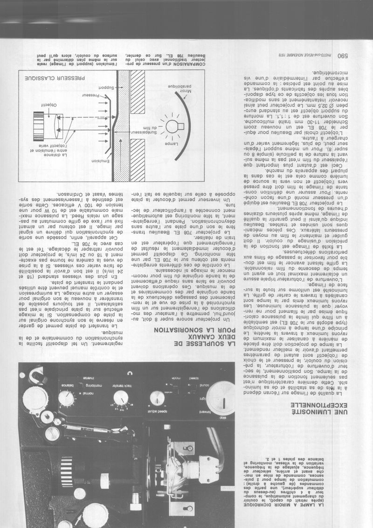 Projecteur Beaulieu 708 EL - décembre 1978 - Photo-Cinéma page 3