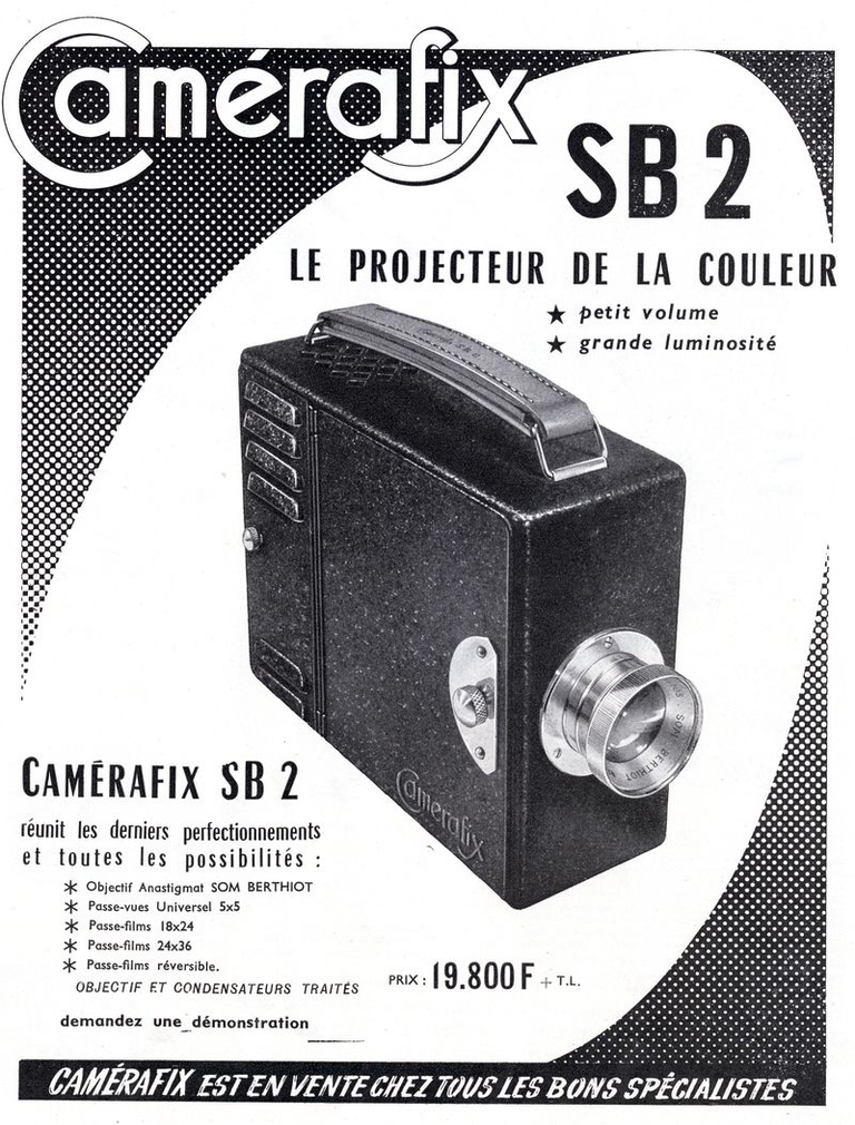 Camérafix SB2 - 1955
