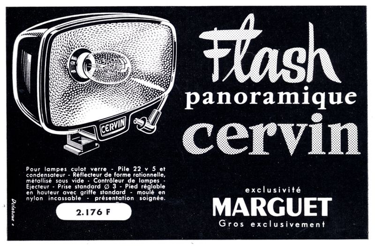 Cervin - flash panoramique - Marguet - 1959
