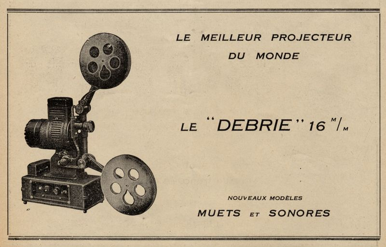 Debrie - projecteur Le Debrie 16 mm - 1947