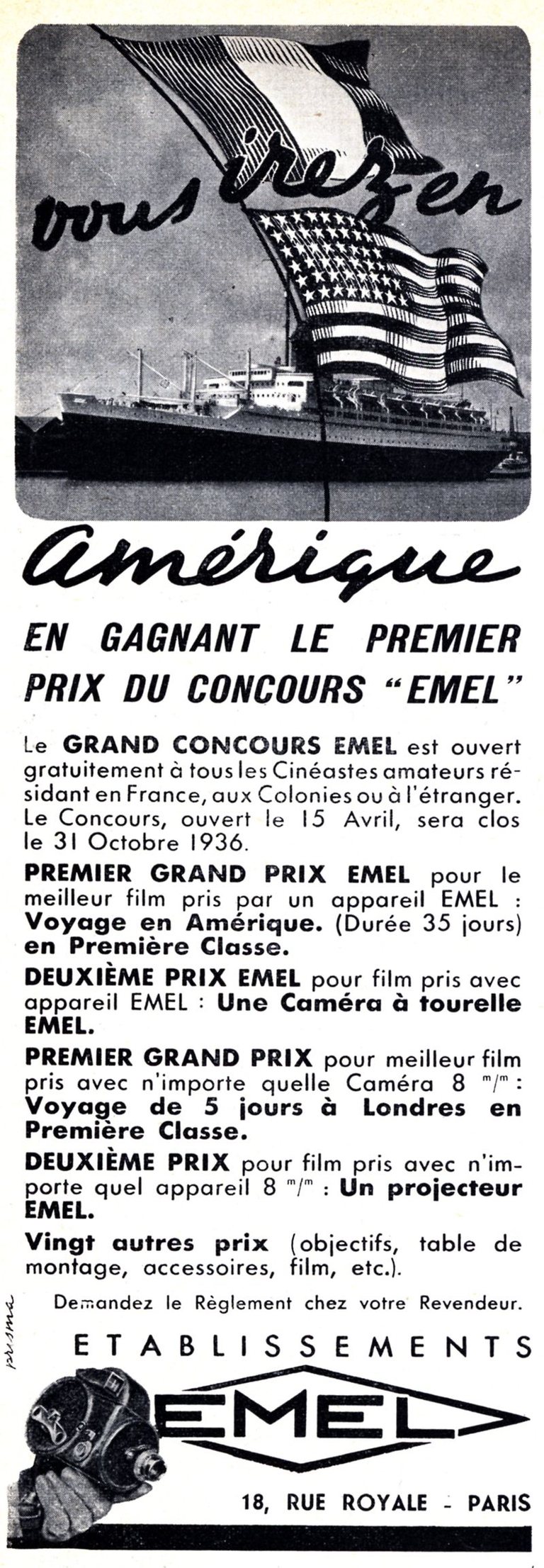Concours Emel 1936