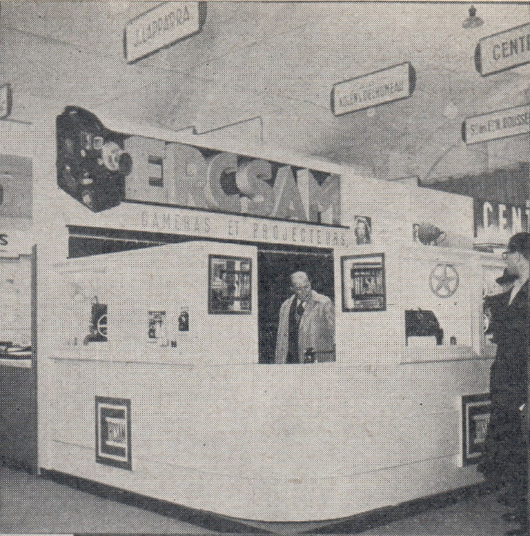 Stand Ercsam - Salon de la Photo 1949