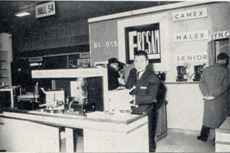 Stand Ercsam - Salon de la Photo 1952