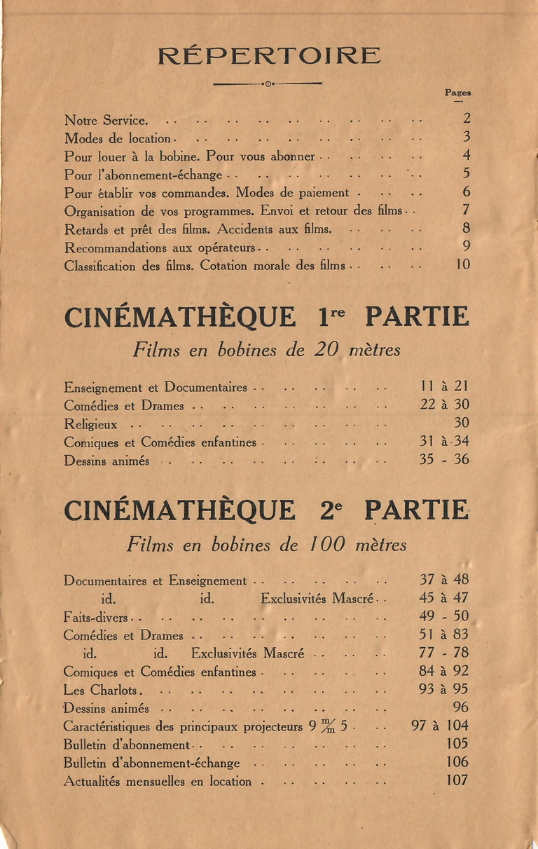 Catalogue 1936