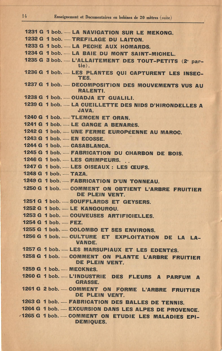 Catalogue 1936