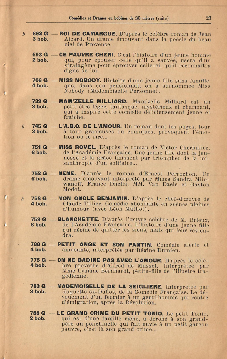 Catalogue 1936