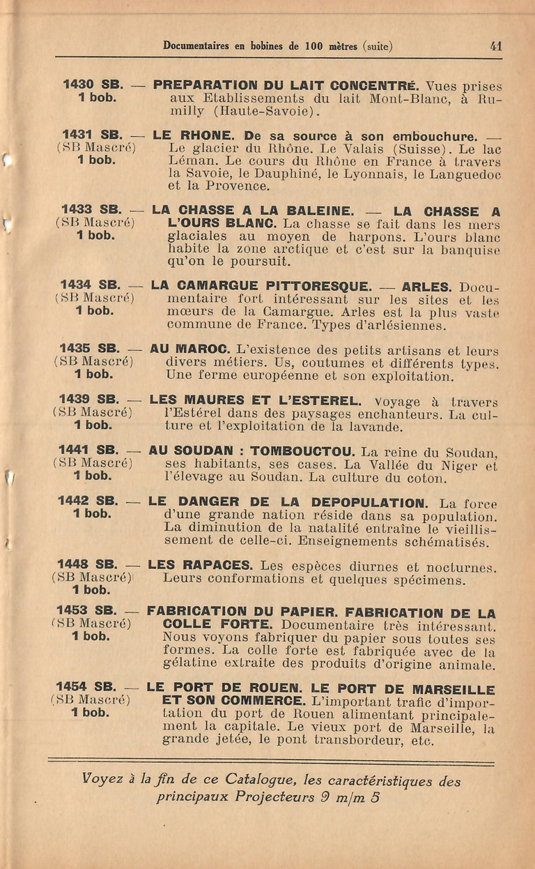 Catalogue 1936