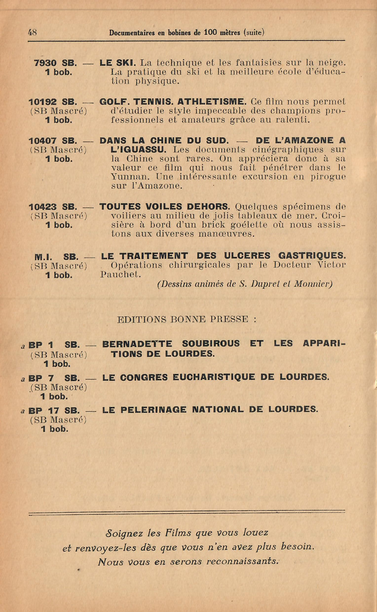 Catalogue 1936