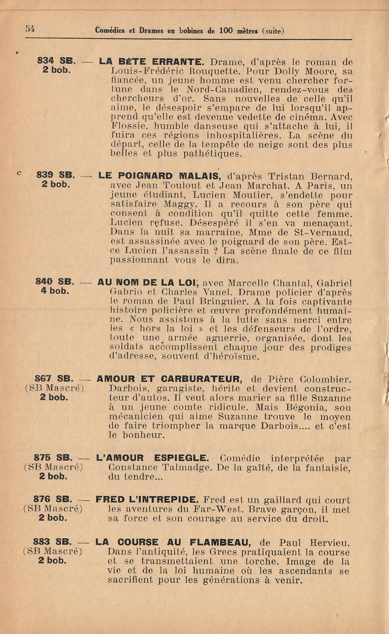 Catalogue 1936