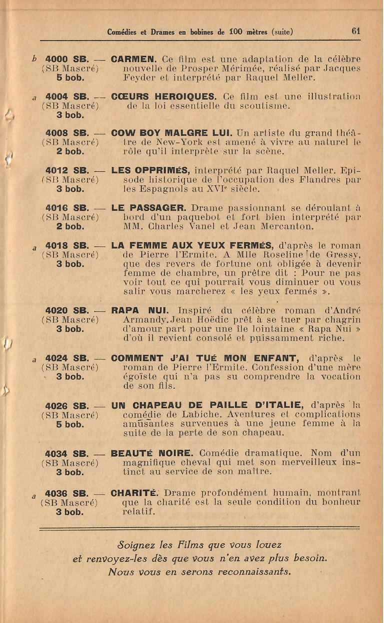 Catalogue 1936