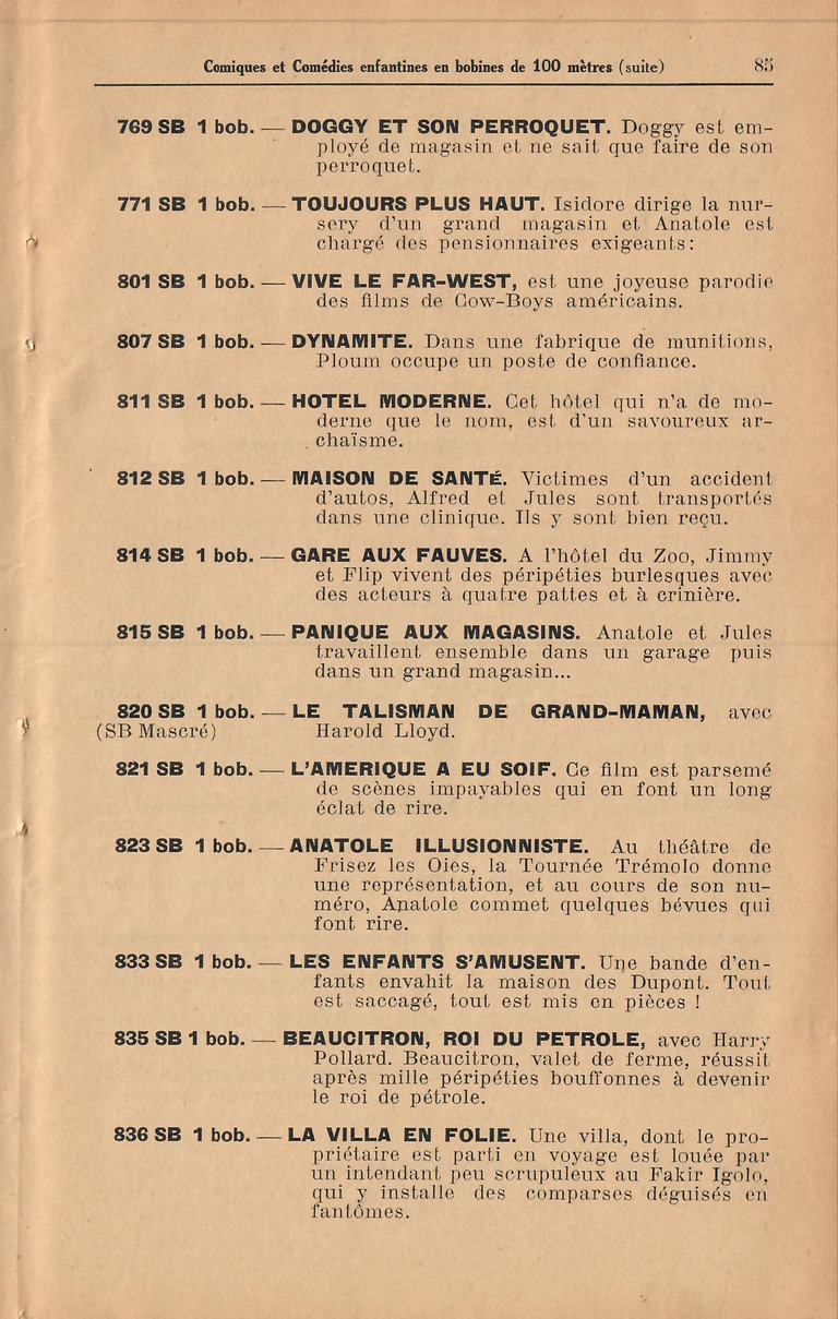 Catalogue 1936