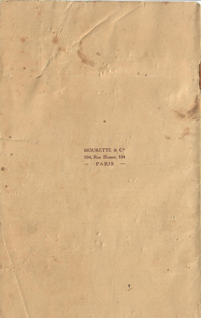 Catalogue 1936 - Couverture 4