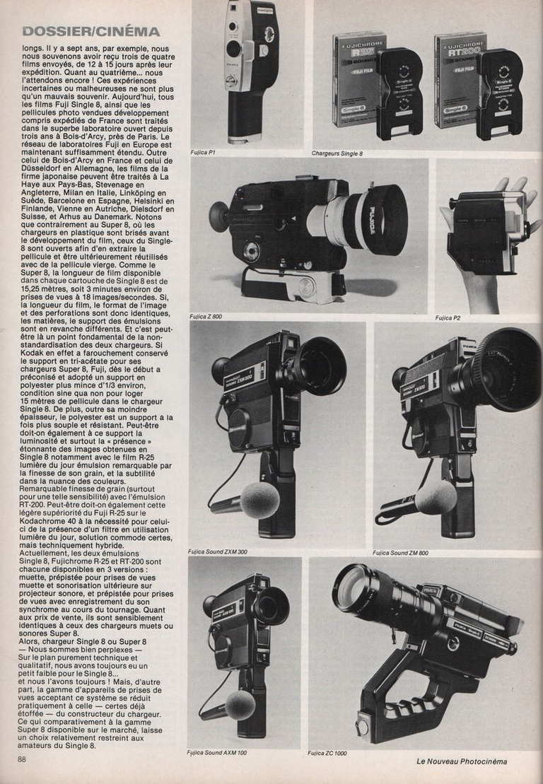 Article Single 8 - octobre 1978 - Nouveau Photo Cinéma - page 3