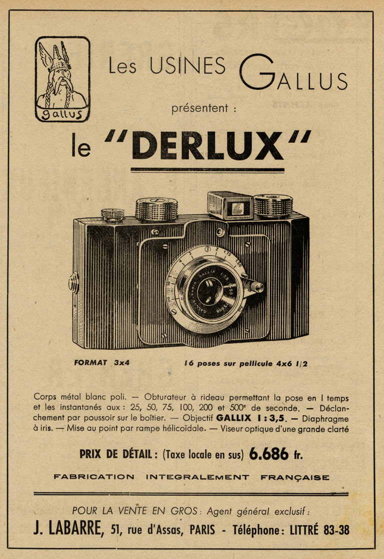 Gallus Derlux - 1946