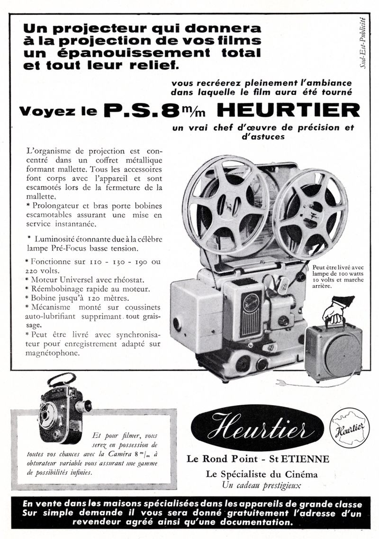 Heurtier projecteur PS 8 - 1960