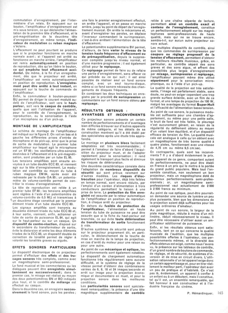 Heurtier projecteur P 6_24 - juin 1966 - Photo-Ciné Revue page 2
